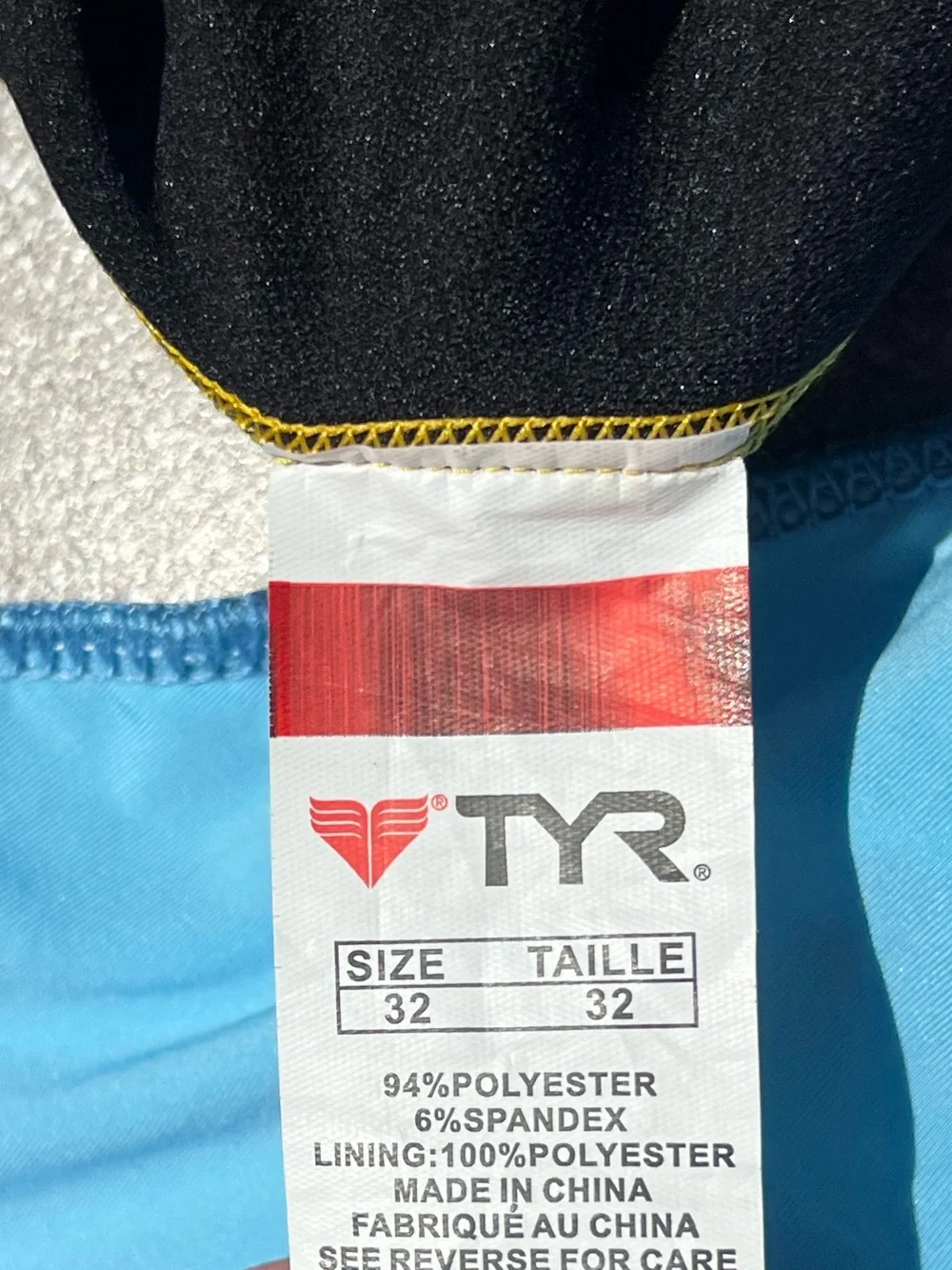 🌻TYR Phoenix Splice Diamondfit Competitive Swimsuit One-Piece Training Size 32